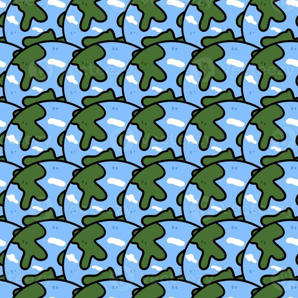 seamless pattern of earth background photo
