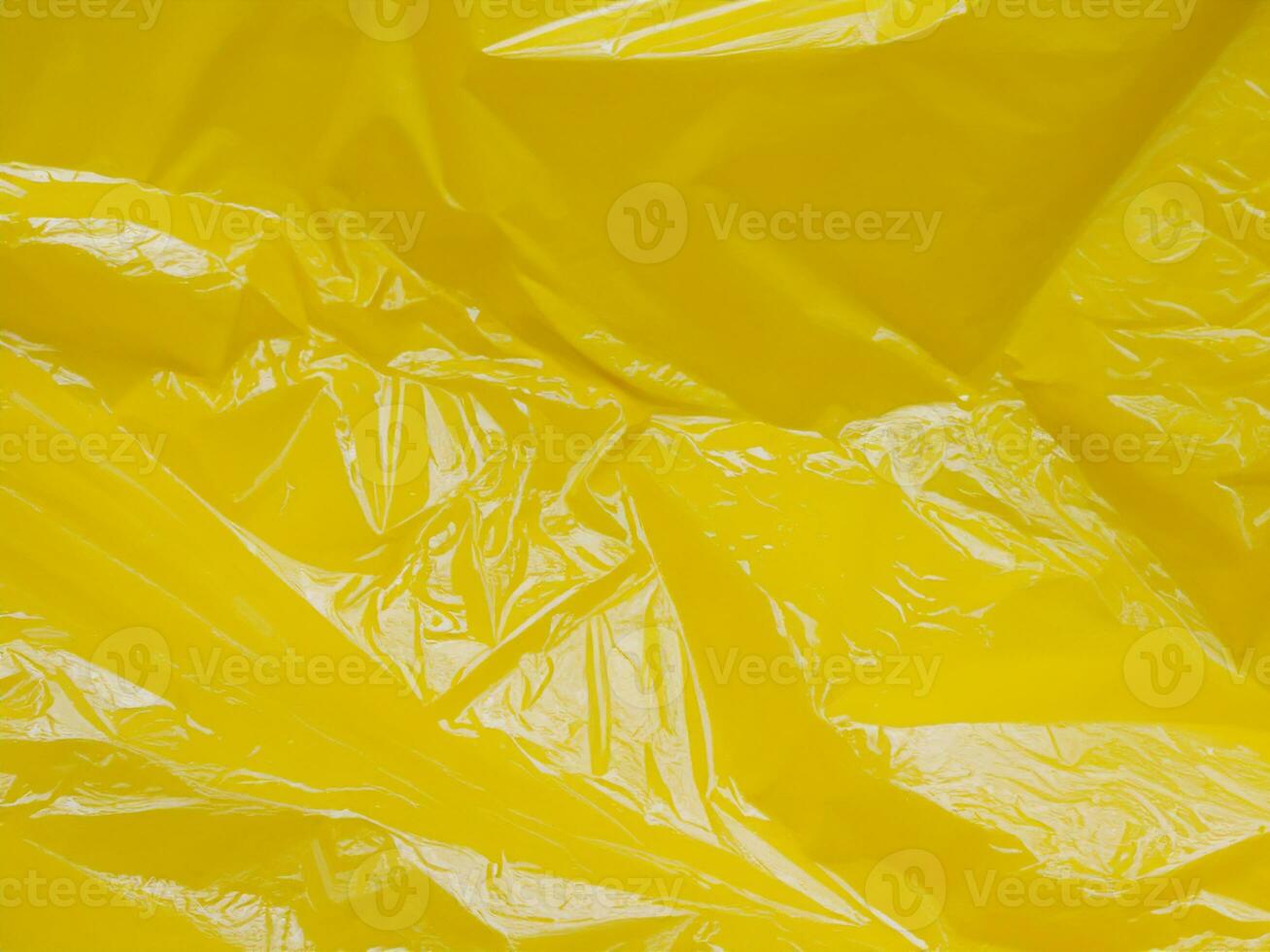 yellow plastic bag. texture. background. photo