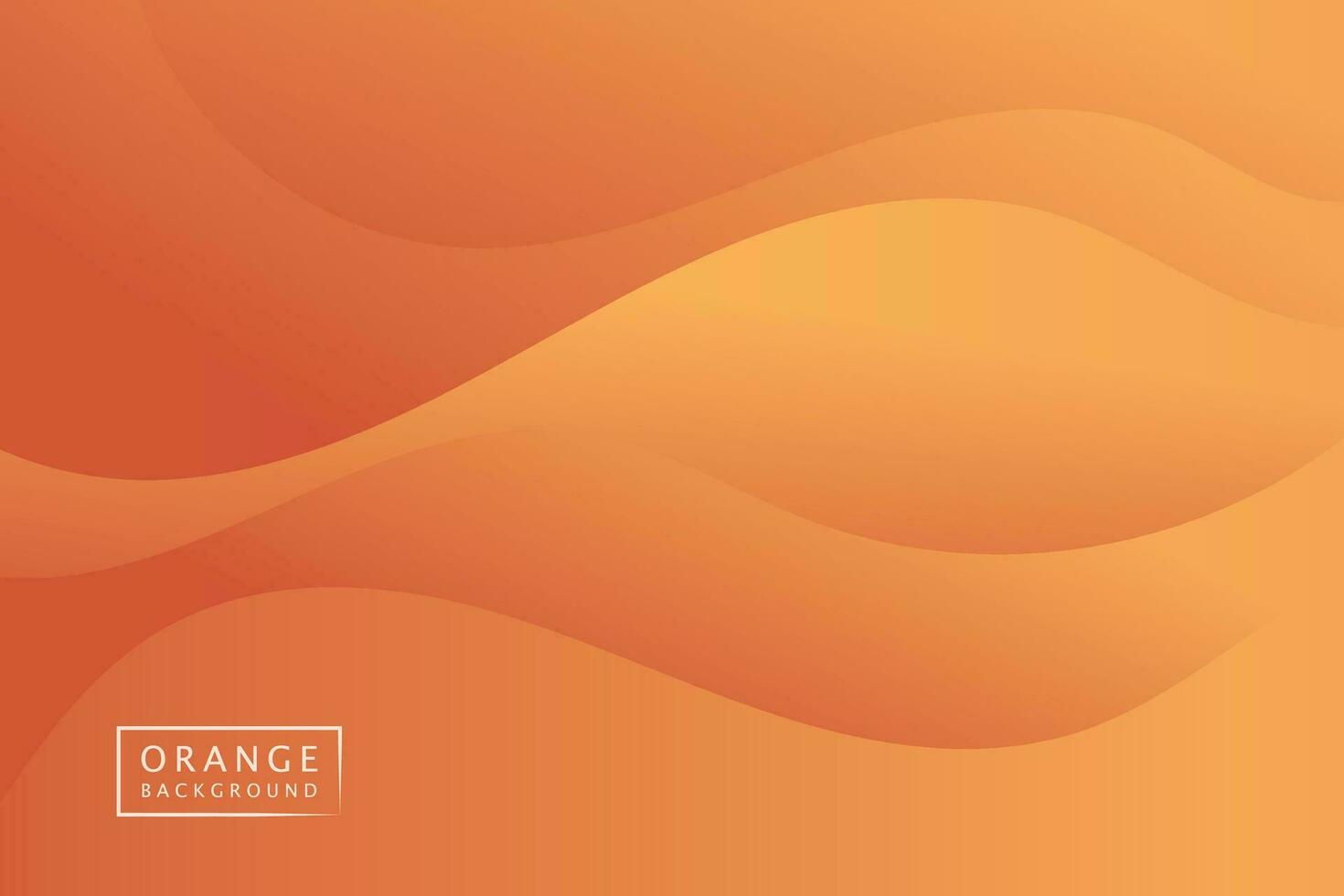 Abstract Vector Orange Gradient Background. Fall Background Design.