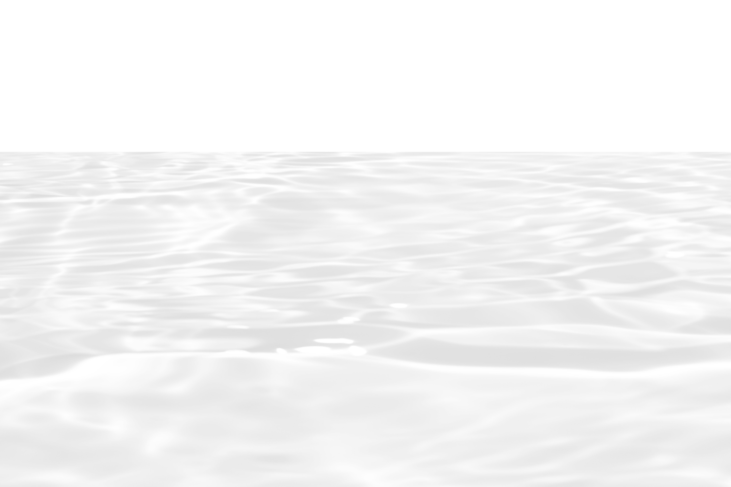 Defocus blurred transparent blue colored clear calm water surface texture with splashes reflection. Trendy abstract nature background. Water waves in sunlight with copy space. Blue watercolor shine. png