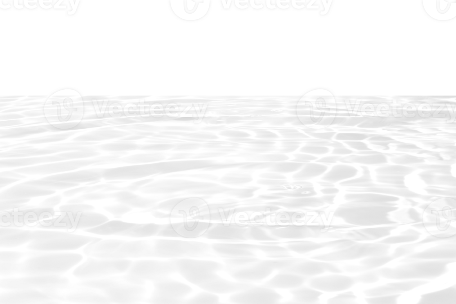 Defocus blurred transparent blue colored clear calm water surface texture with splashes reflection. Trendy abstract nature background. Water waves in sunlight with copy space. Blue watercolor shine. png