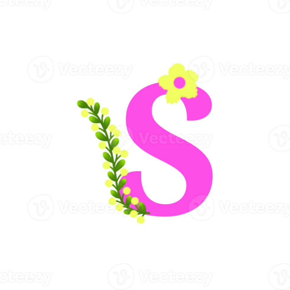 beautiful alphabet letters png