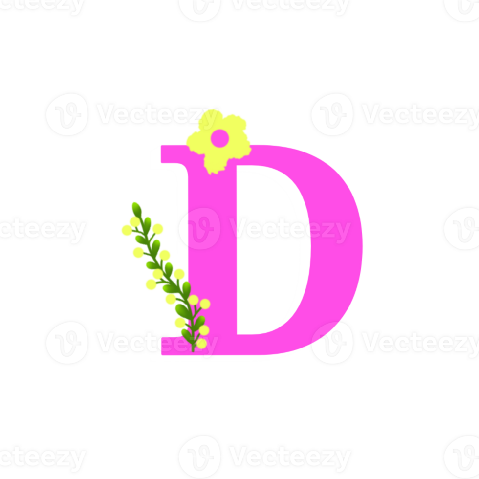 beautiful alphabet letters png