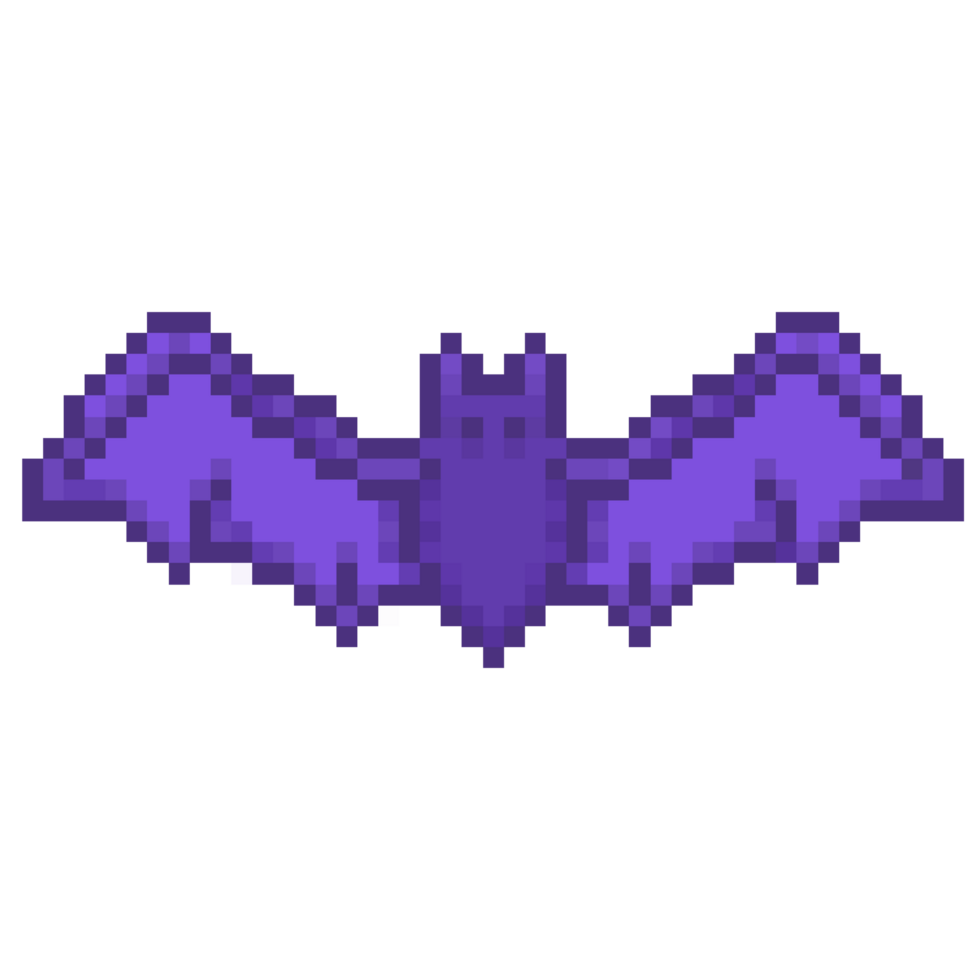bat animal vampire pixel art png