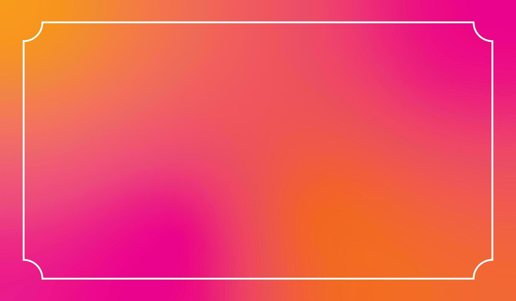 Bright colorful abstract blurry background with white frame photo