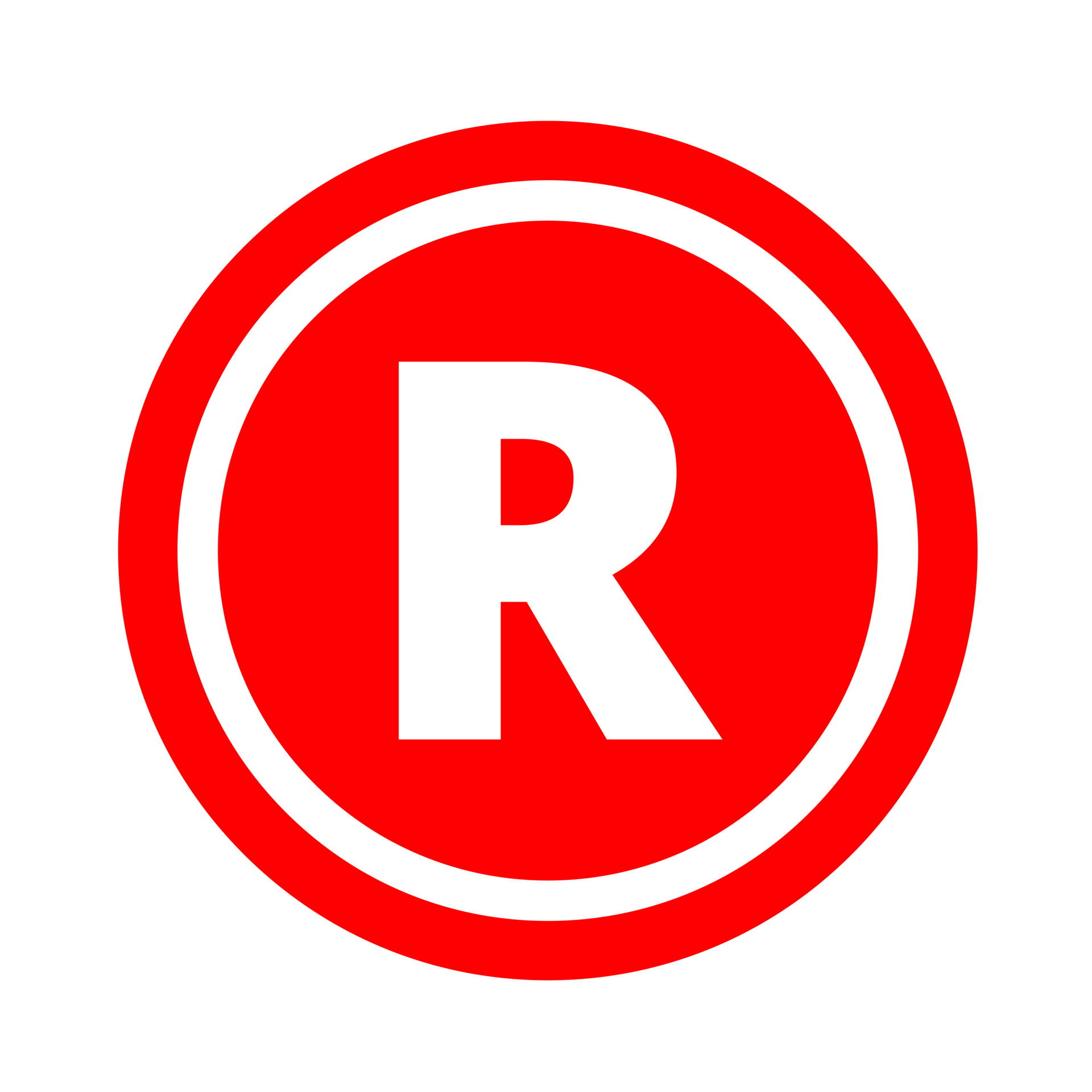 R Symbol trademark on Transparent Background 32480013 PNG