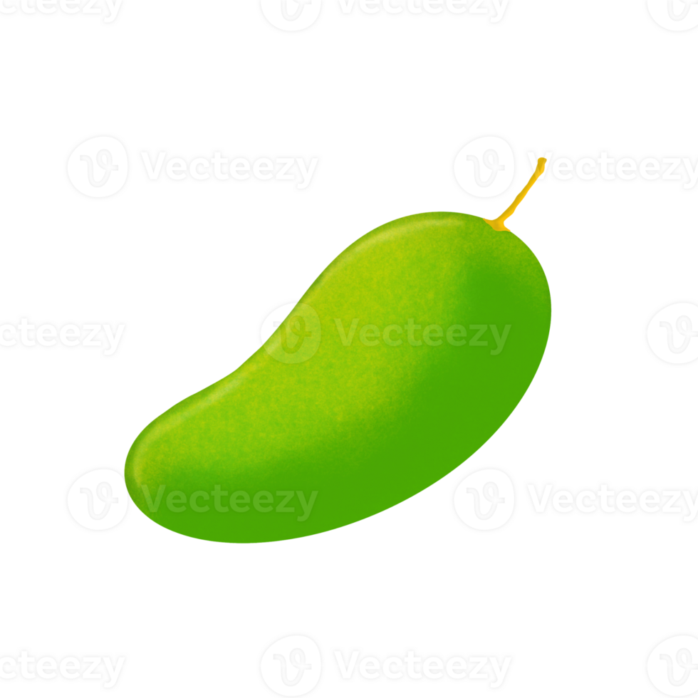 Green Mango fruit 32480028 PNG