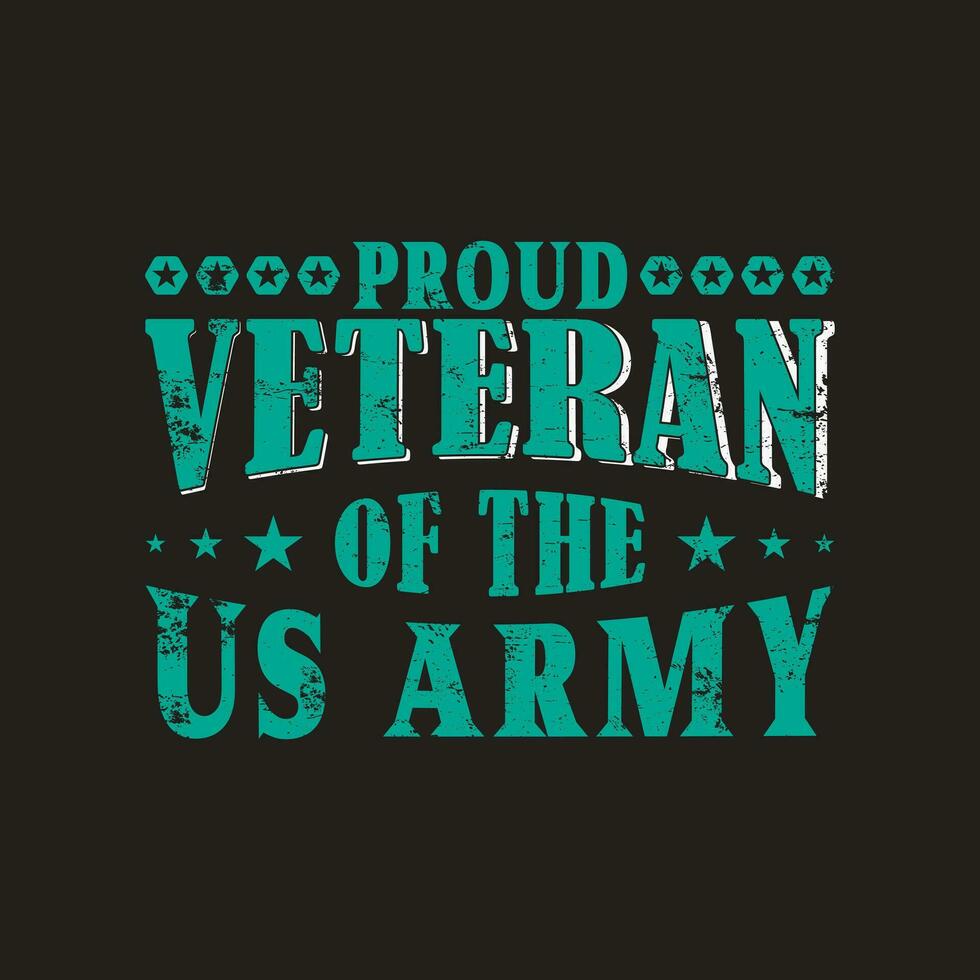 Estados Unidos veteranos día t camisa diseño. veteranos día es un federal fiesta en el unido estados observado anualmente en noviembre 11, para honrando militar veteranos de el unido estados armado efectivo. Estados Unidos t camisa vector