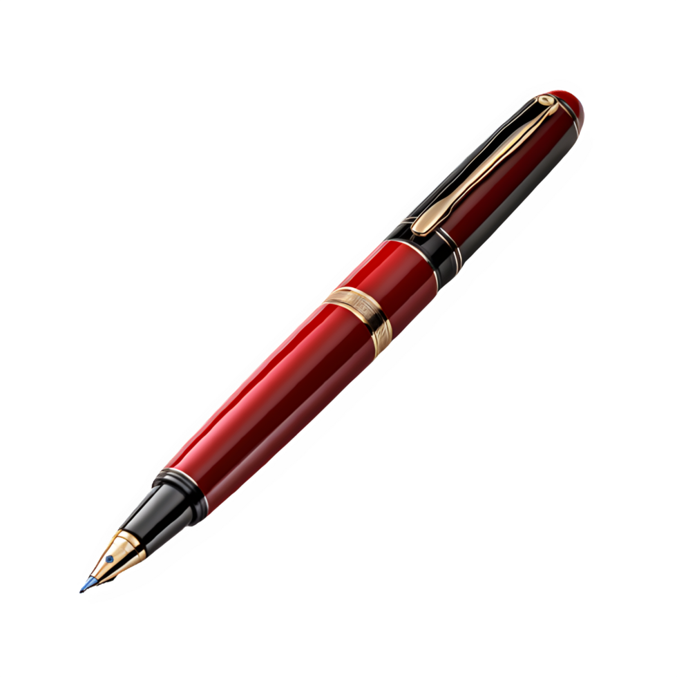 ballpoint png ,pen isolated on transparent background ,generative ai