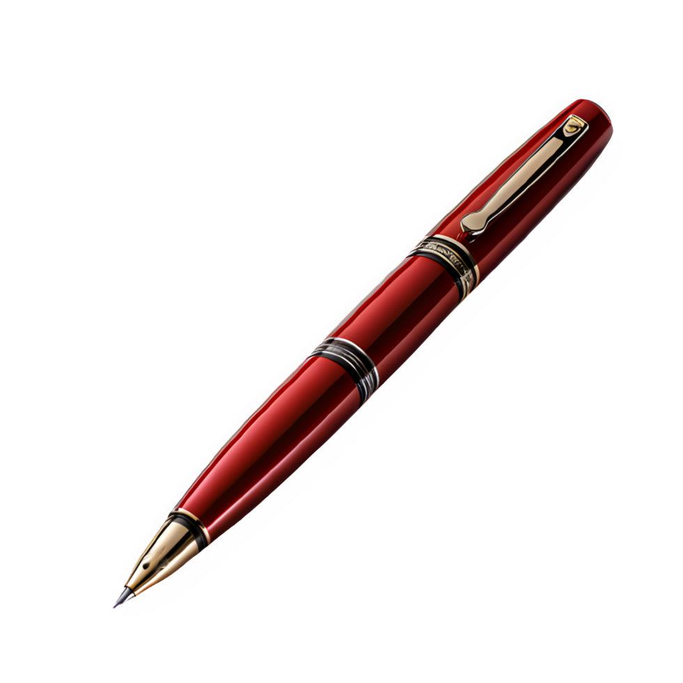 ballpoint png ,pen isolated on transparent background ,generative ai