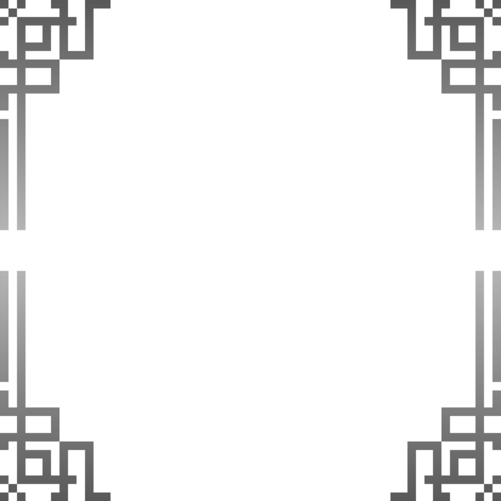 transparent luxury frame border background png