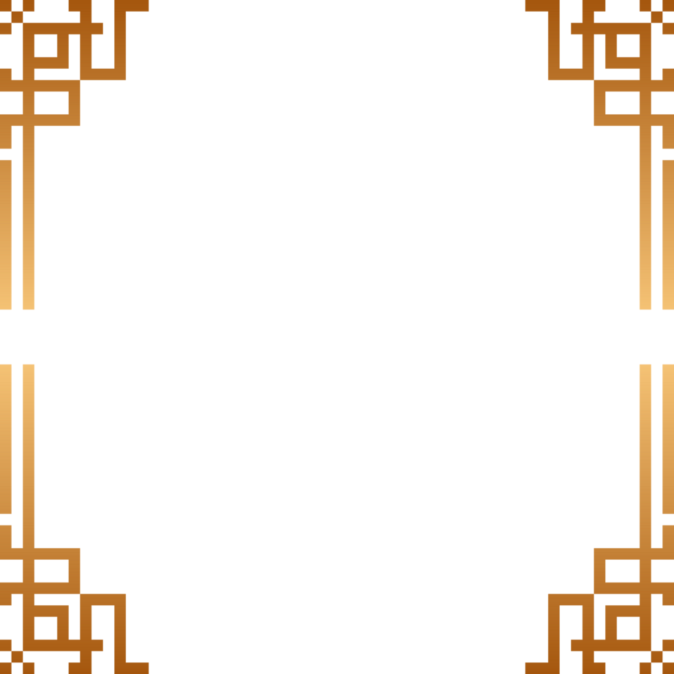 transparent luxury frame border background png