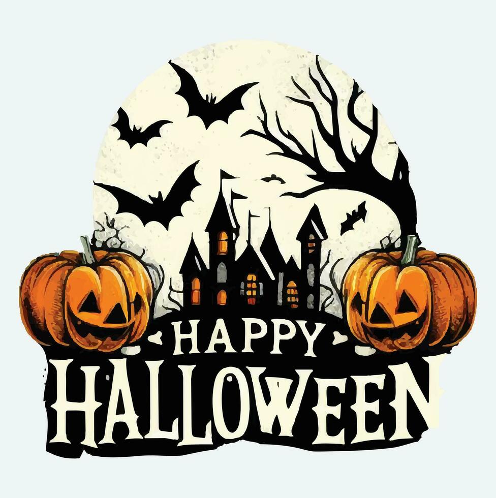 Happy Halloween t-shirt design ,  Halloween  SVG,Happy Halloween  t-shirt design file,Happy Halloween  quotes design vector