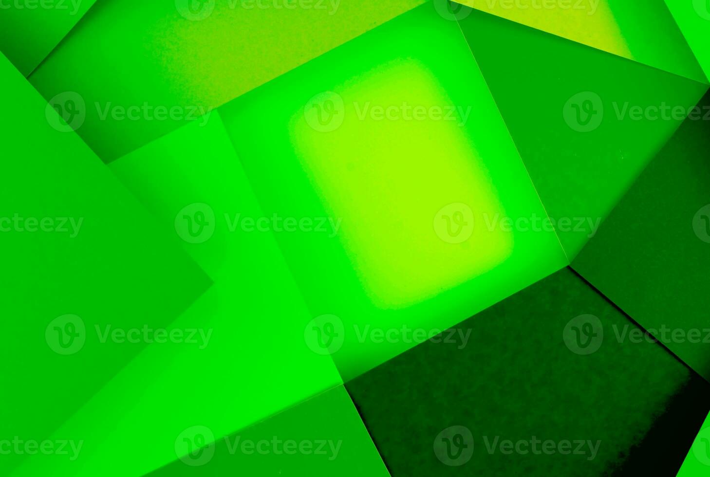 Abstract geometric paper shapes background design photo