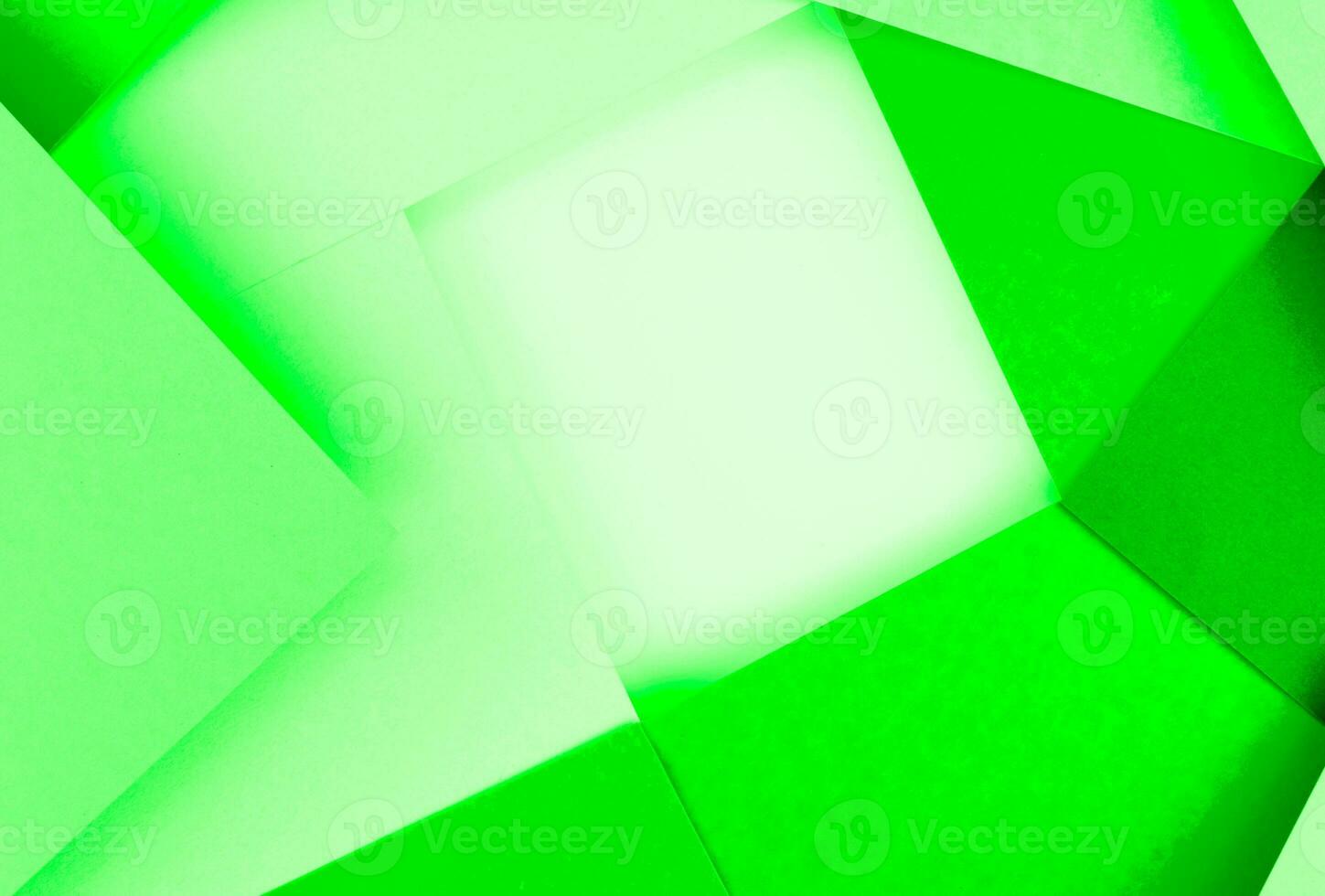 Abstract geometric paper shapes background design photo