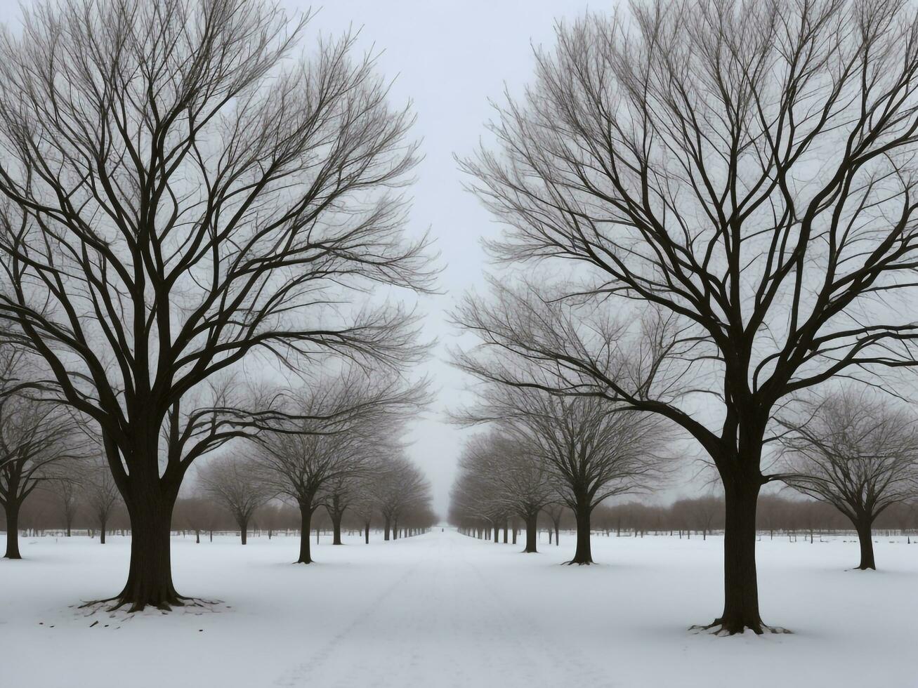 tree beautiful close up image ai generated photo