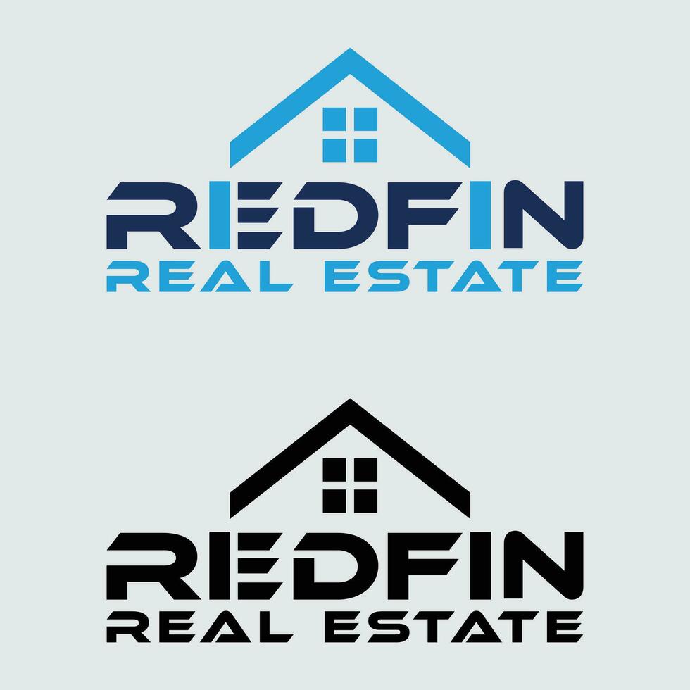A modern Real estate logo, vector
