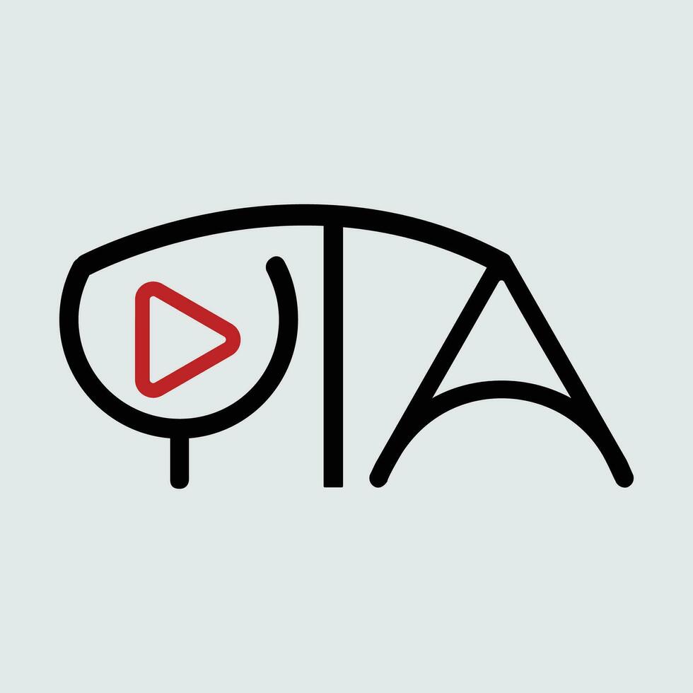 YTA play logo vector