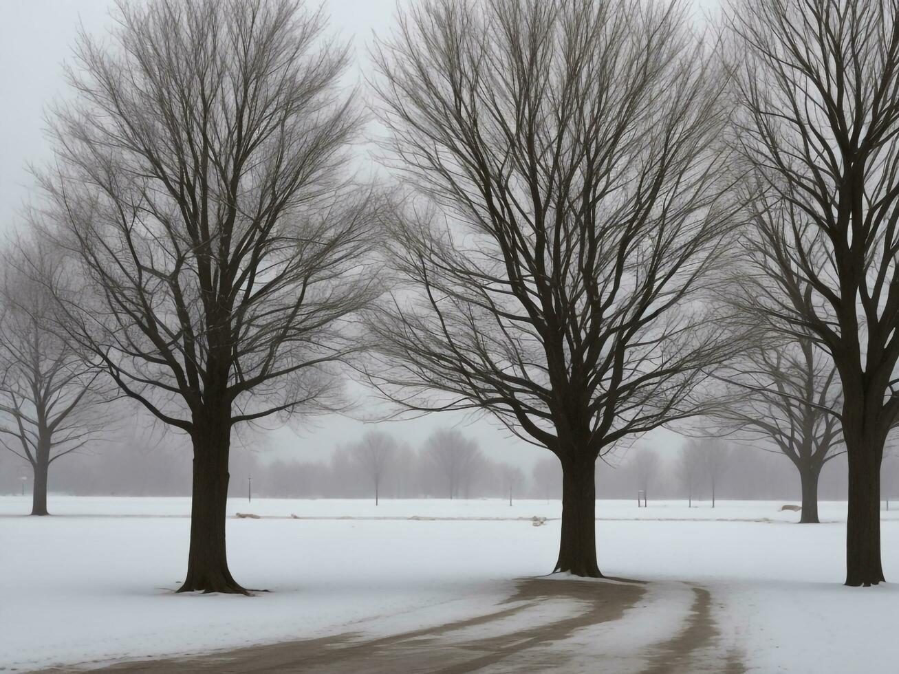 tree beautiful close up image ai generated photo