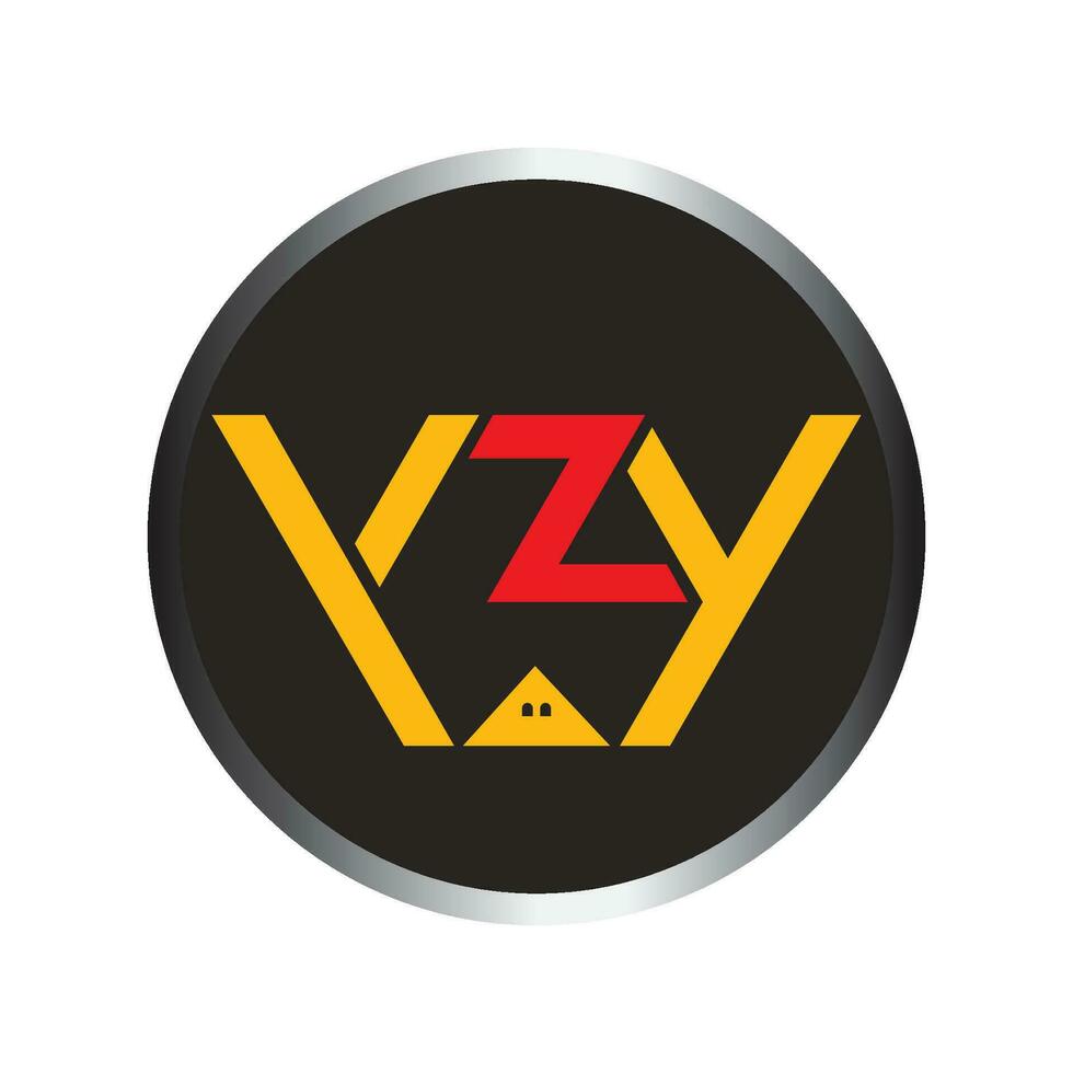 YZY letter logo vector