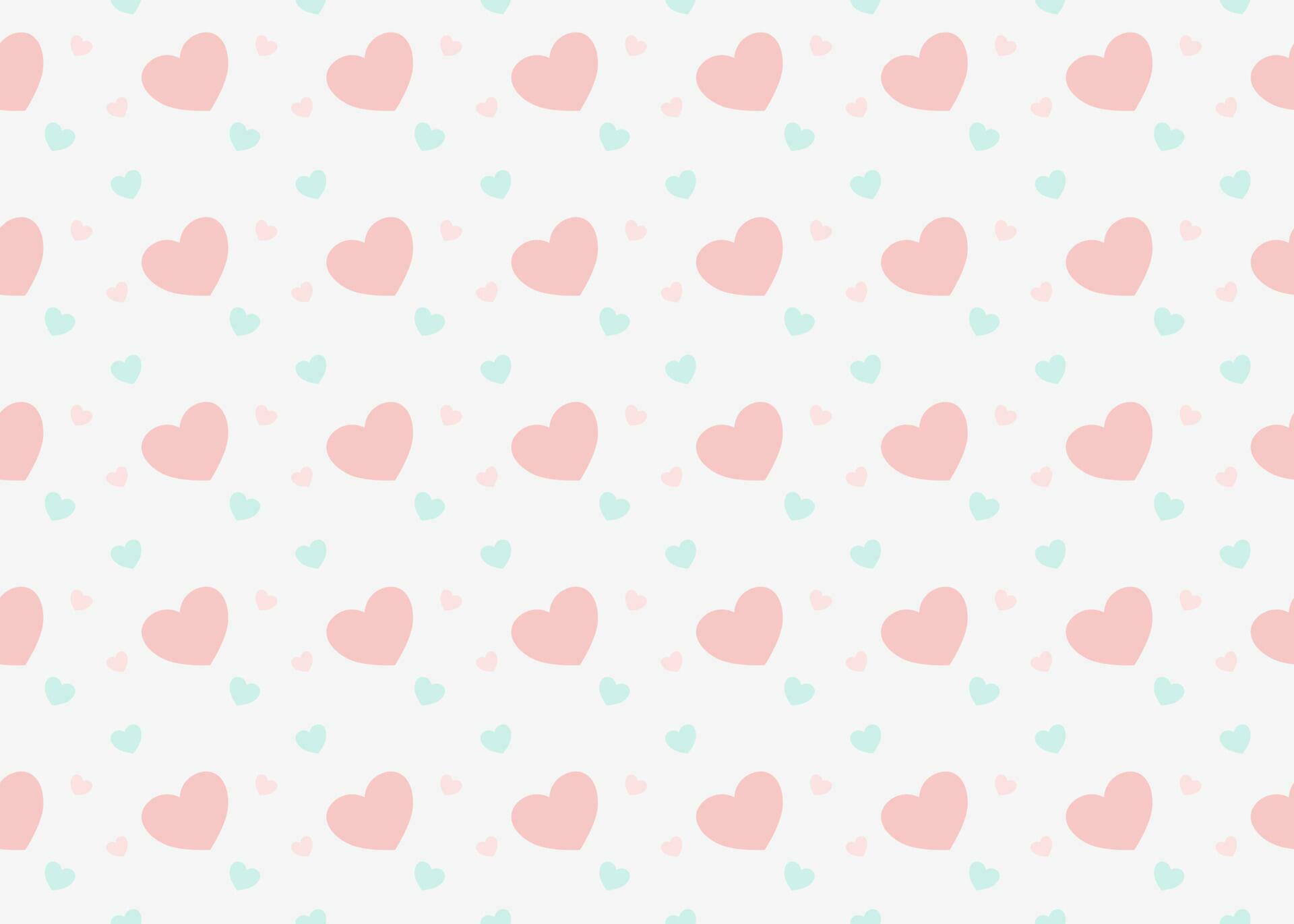 pink color in heart shape as seamless pattern background 32483979 ...