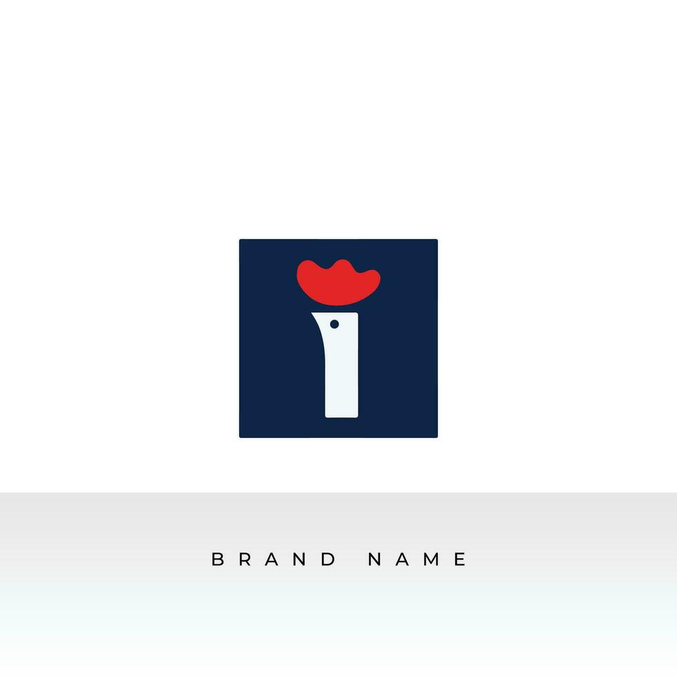 Initial letters I letter logo template design in Multiple shape. Logo icon design template elements. Monogram. Linear logo. Simple vector sign illustration in a modern style.
