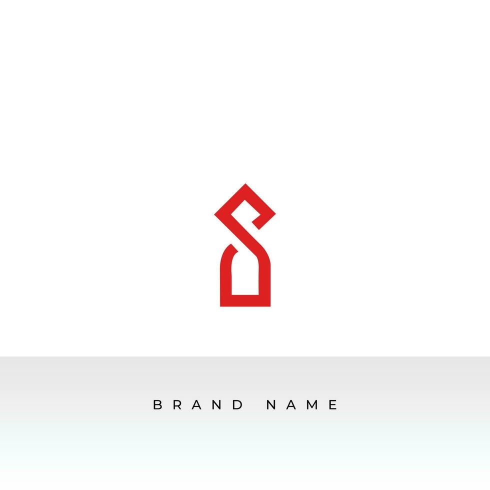 Initial letters I letter logo template design in Multiple shape. Logo icon design template elements. Monogram. Linear logo. Simple vector sign illustration in a modern style.