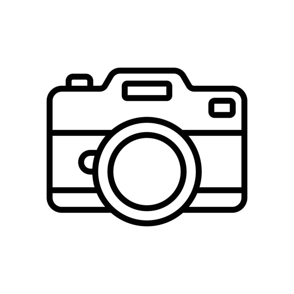 camera icon vector design template simple and clean