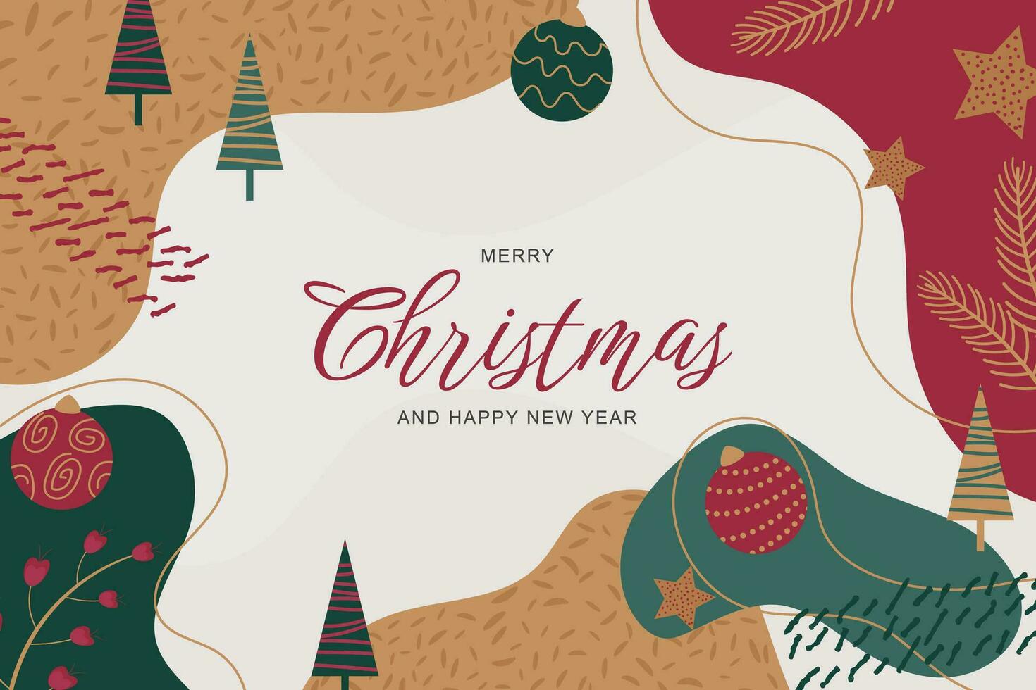 Abstract design background for Christmas. Vector illustration.