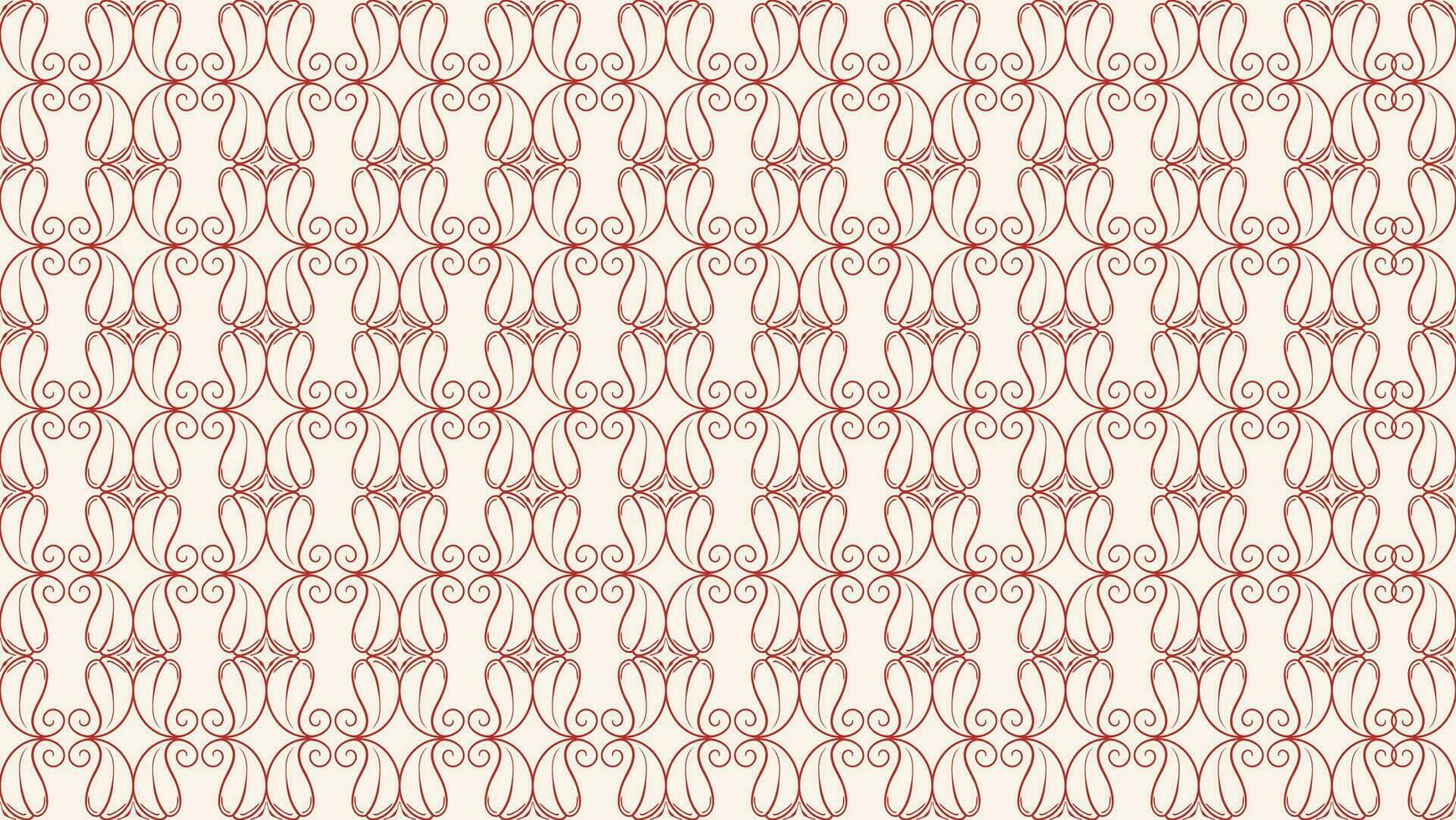 Floral border in traditional style, decorative element, seamless pattern. For backgrounds, wallpapers, textiles, and fashion. vector