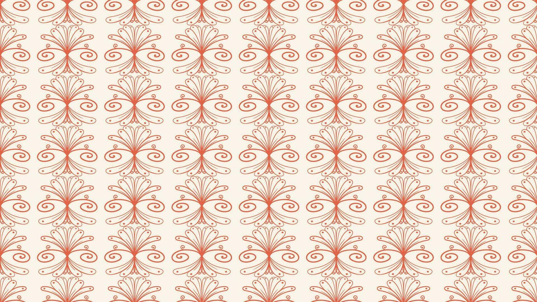 Damask seamless pattern background. Classical old fashioned damask ornament. For backgrounds, wallpapers, textiles, and fashion. vector