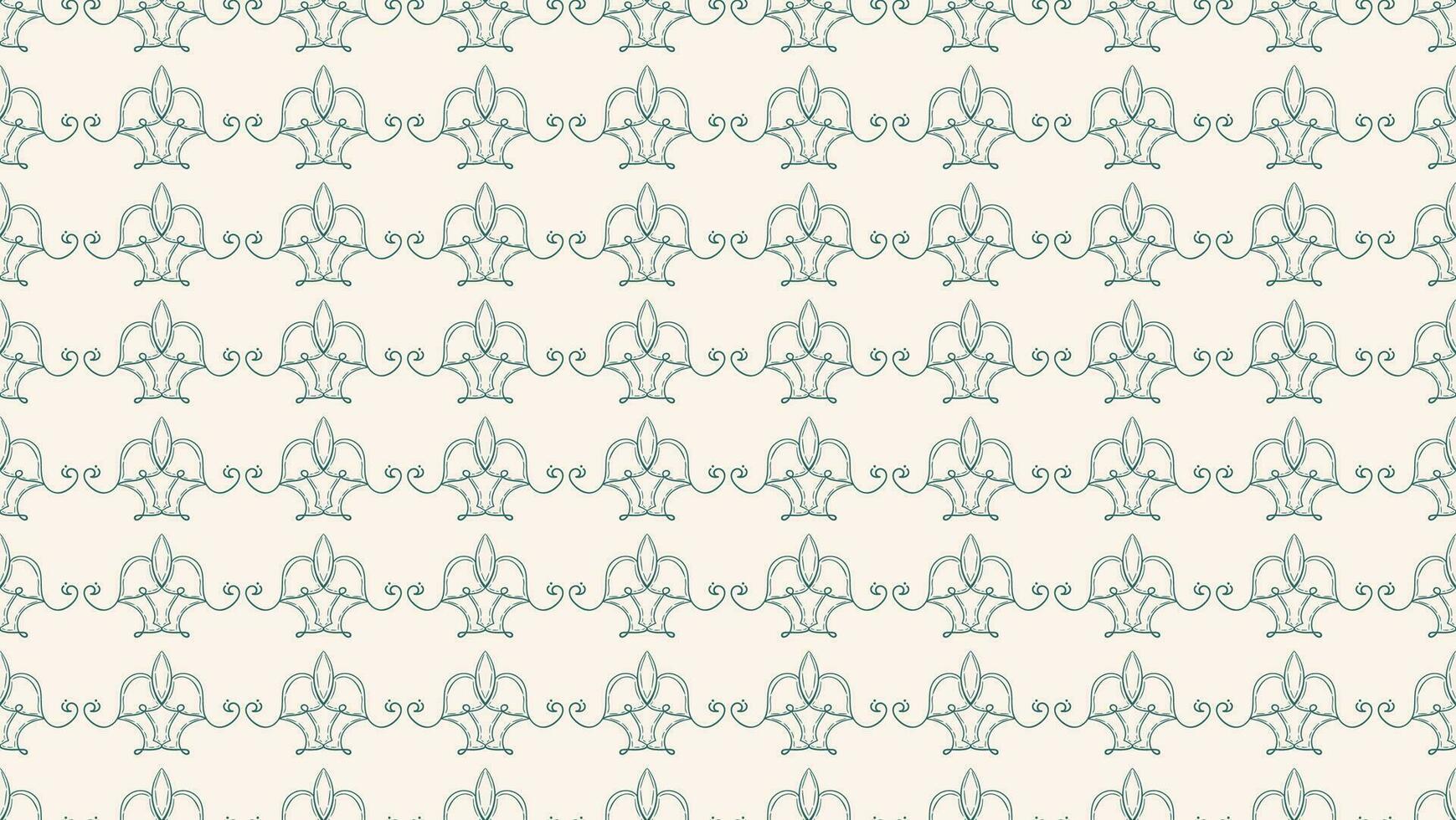 Flower petal or leaves geometric seamless pattern. For backgrounds, wallpapers, textiles, and fashion. vector