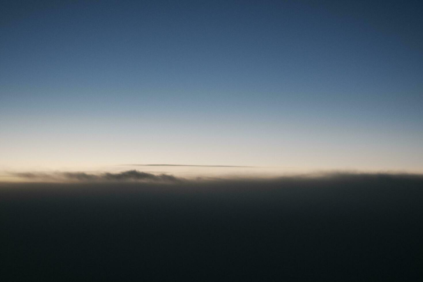 sunset over the sea photo