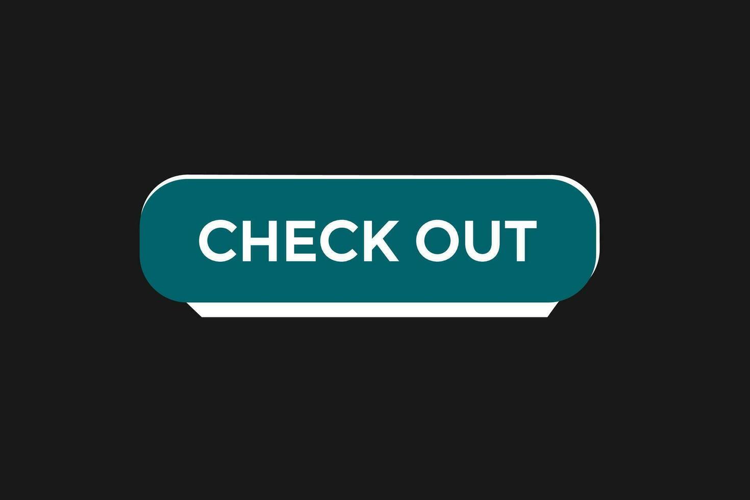 new check out modern, website, click button, level, sign, speech, bubble  banner, vector