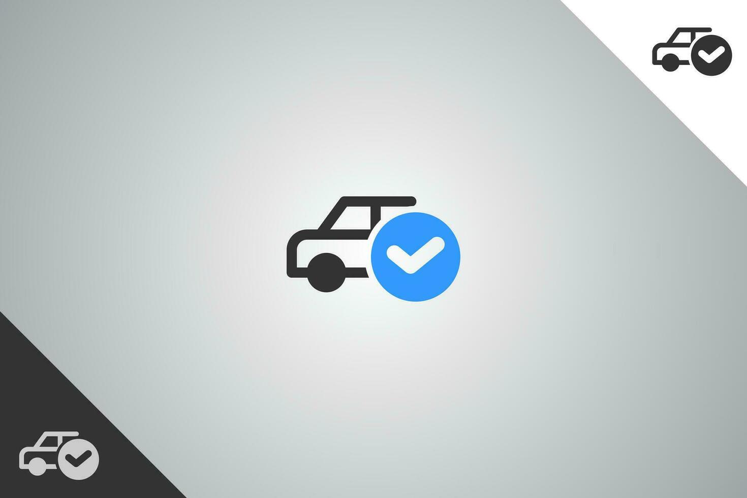Vehicle logo. Minimal and modern logotype. Auto garage dealership brand identity design elements. Perfect logo for business related to automotive industry. Isolated background. Vector eps 10.