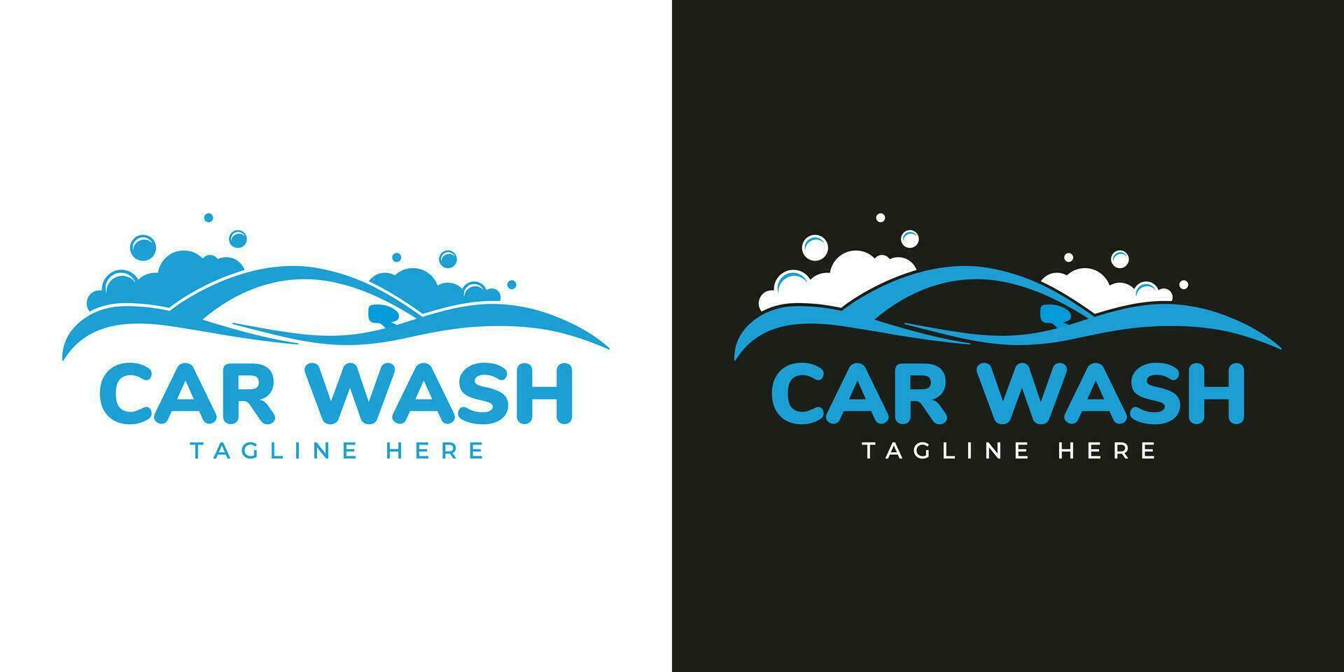 Car wash logo. Vector illustration.