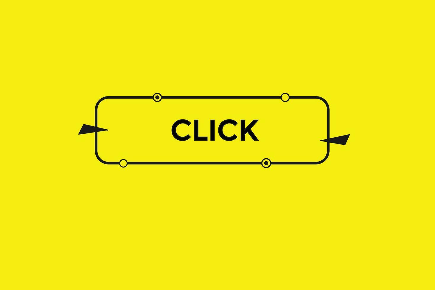 new click modern, website, click button, level, sign, speech, bubble  banner, vector