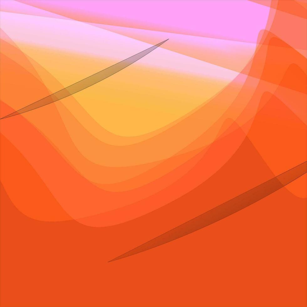 Abstract Background with orange color vector