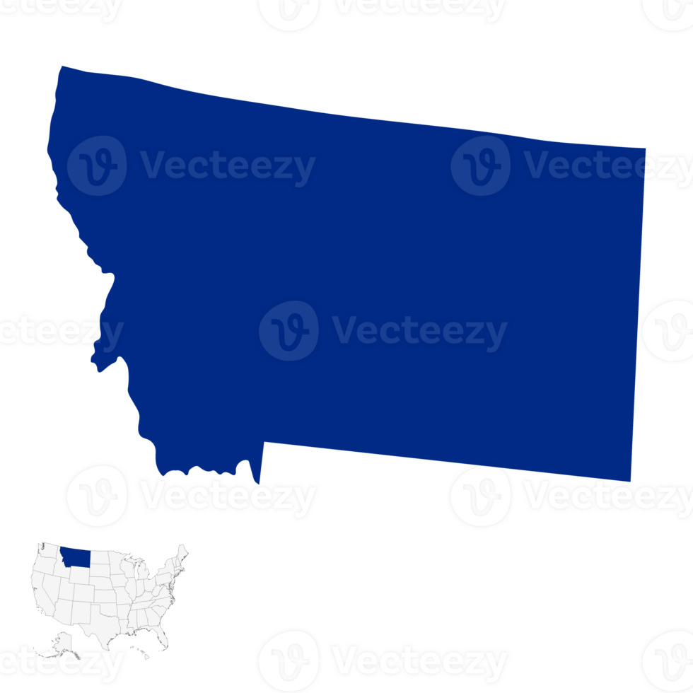 Montana mapa. mapa de Nevada. Estados Unidos mapa png