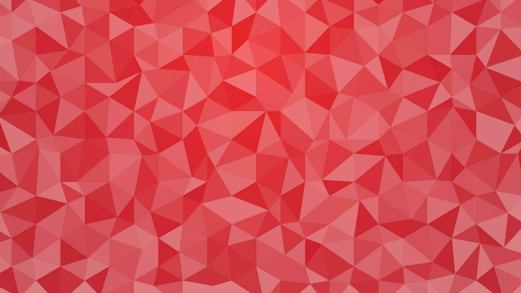 Abstract Red Background Geometric vector