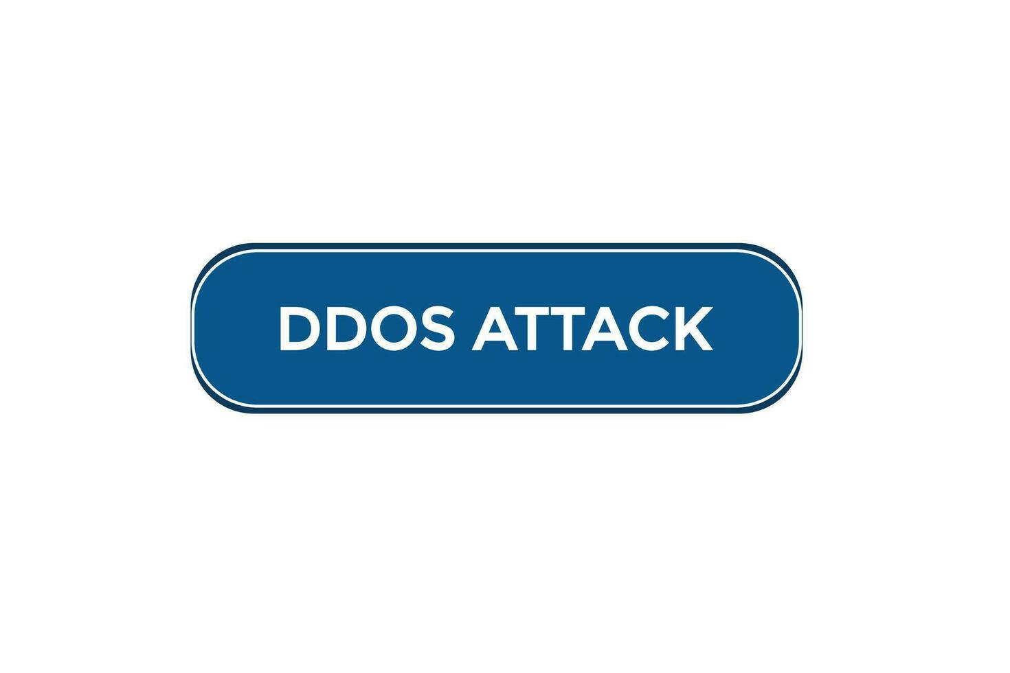 new ddos attack, website, click button, level, sign, speech, bubble  banner, vector