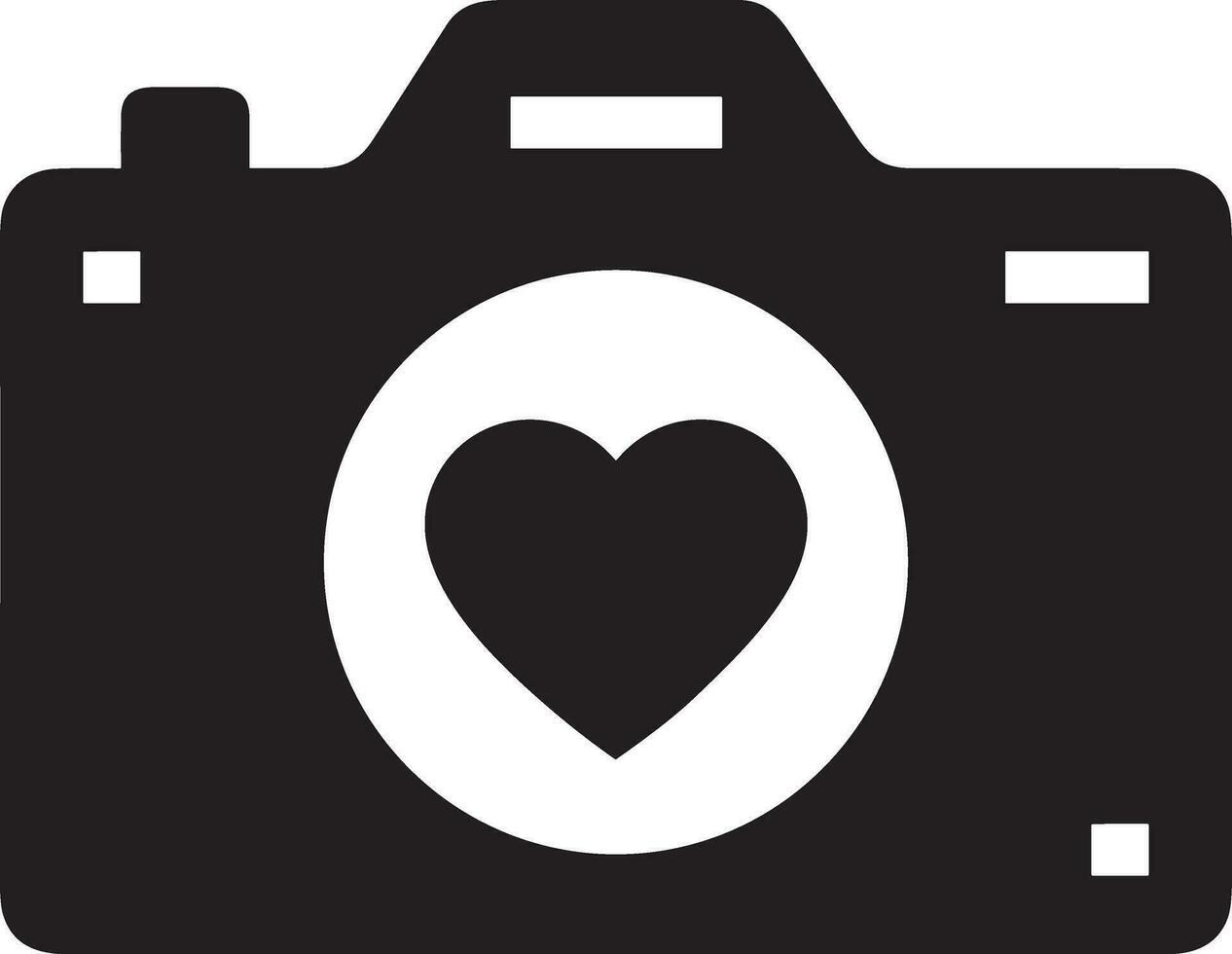 Camera photography icon symbol vector image. Illustration of multimedia photographic lens graphic design image