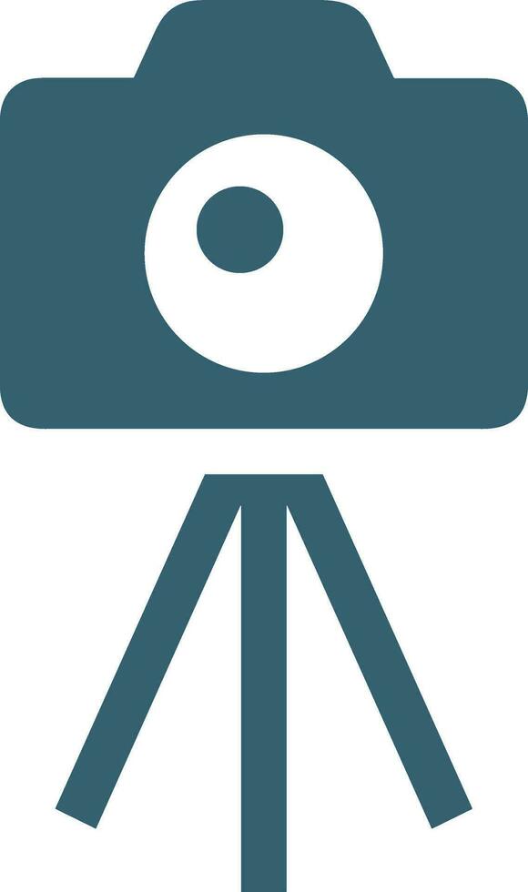 Camera photography icon symbol vector image. Illustration of multimedia photographic lens graphic design image