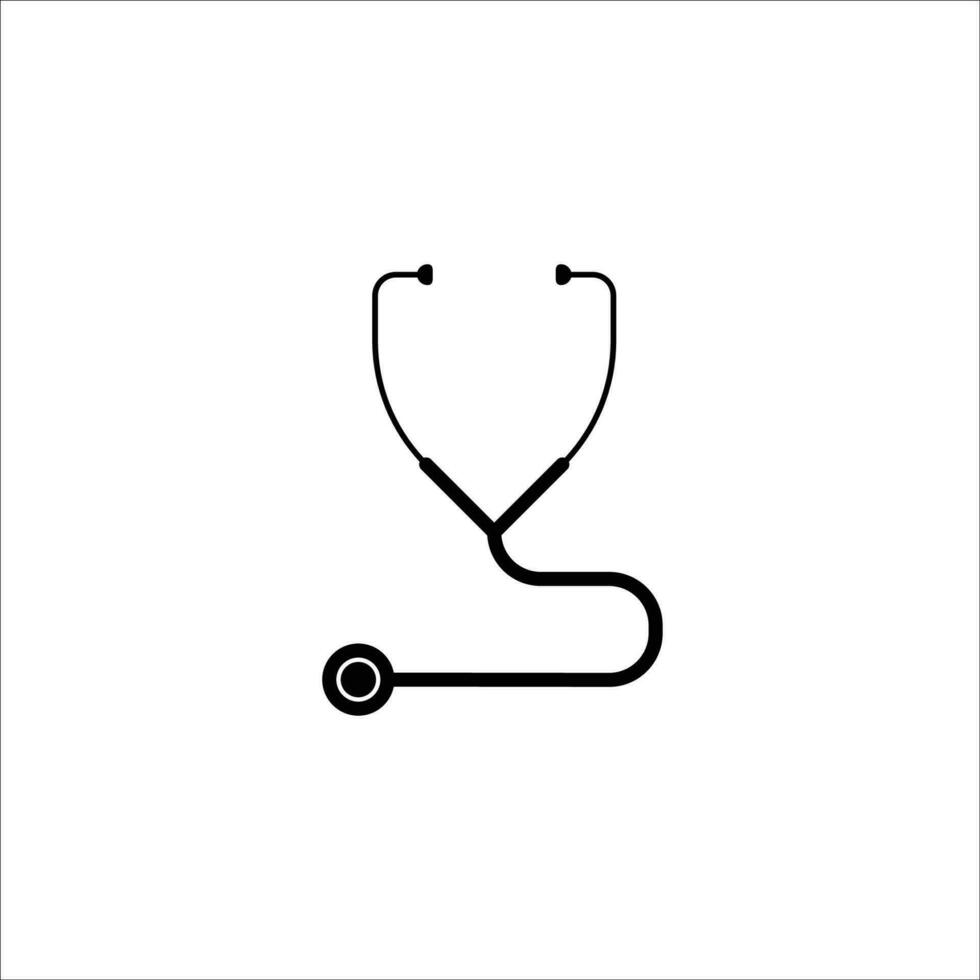 Stethoscope icon vector
