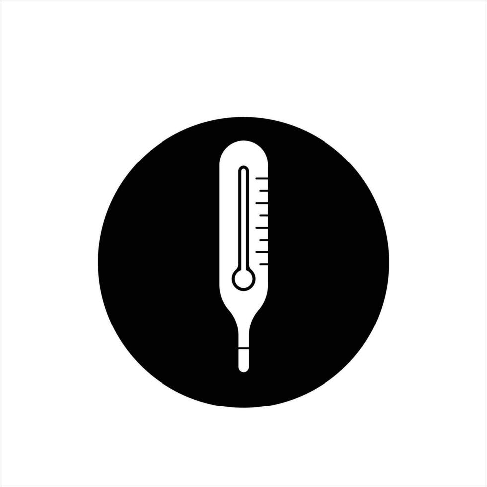 Thermometer icon vector