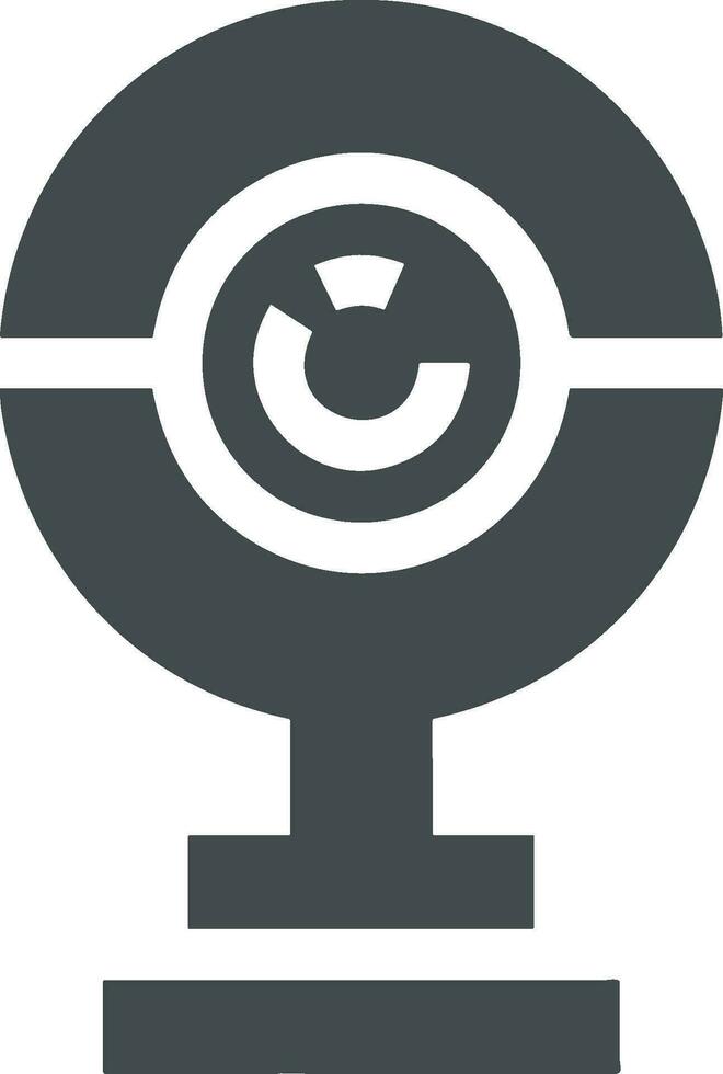 Camera photography icon symbol vector image. Illustration of multimedia photographic lens graphic design image