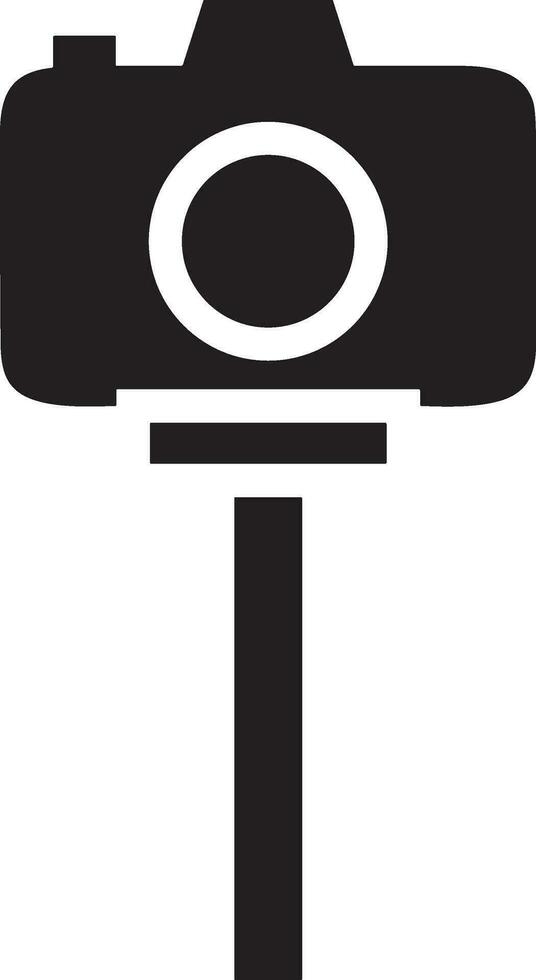 Camera photography icon symbol vector image. Illustration of multimedia photographic lens graphic design image