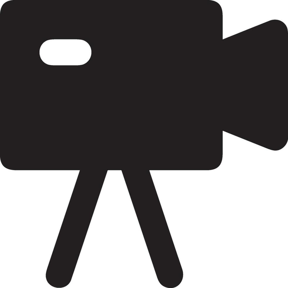 Camera photography icon symbol vector image. Illustration of multimedia photographic lens graphic design image