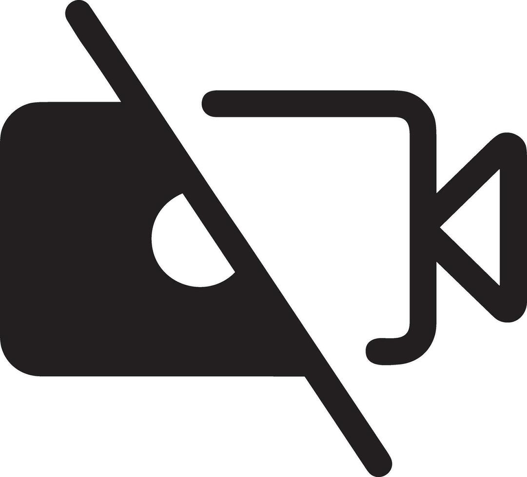 Camera photography icon symbol vector image. Illustration of multimedia photographic lens graphic design image