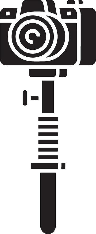 Camera photography icon symbol vector image. Illustration of multimedia photographic lens graphic design image